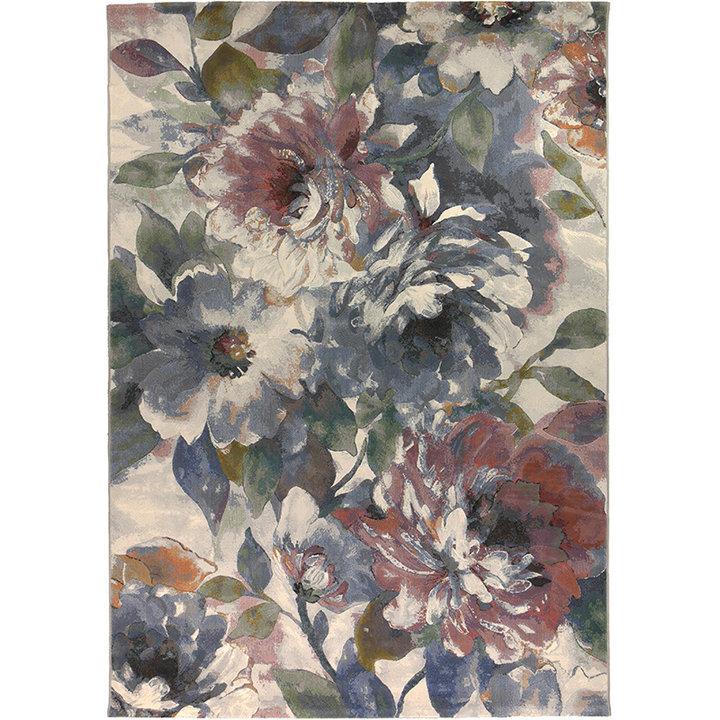 Bloemen vloerkleed - Anaheim 7626 - 1