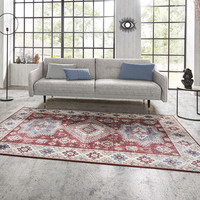 Vintage vloerkleed - Asmar Gratia Rood