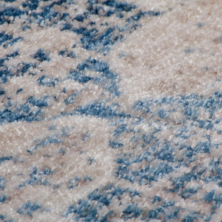 Vintage vloerkleed - Antiek 500 Creme/Blauw - 3
