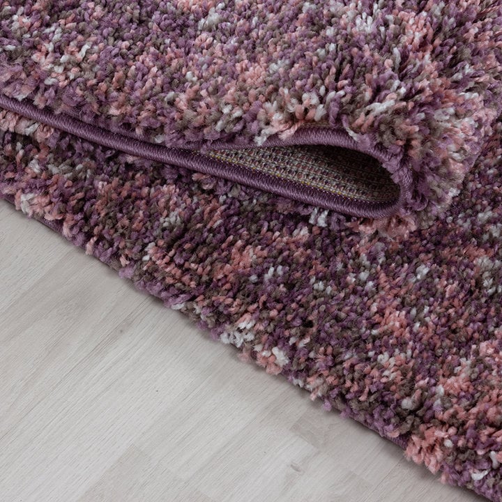 Hoogpolig vloerkleed - Enjoy Roze - 3