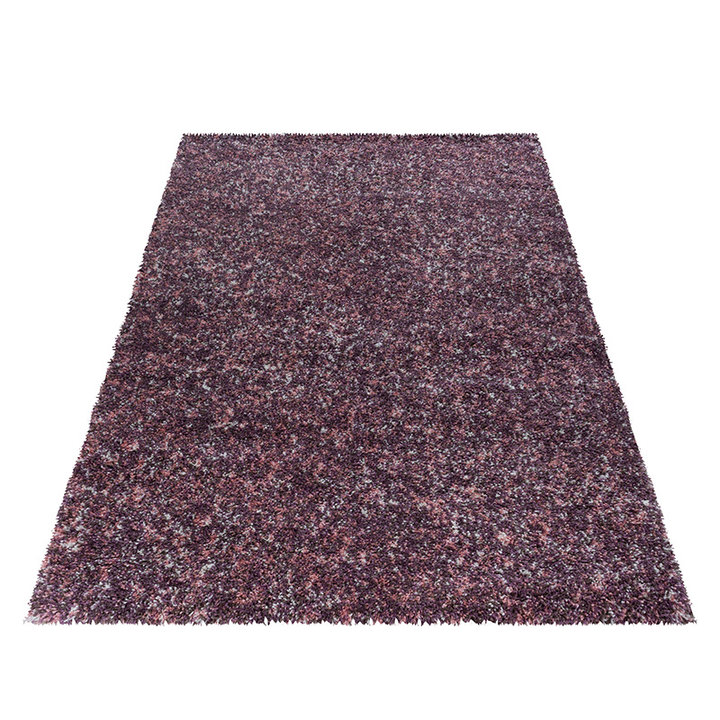 Hoogpolig vloerkleed - Enjoy Roze - 1