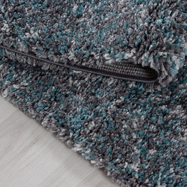 Hoogpolig vloerkleed - Enjoy Blauw - 3