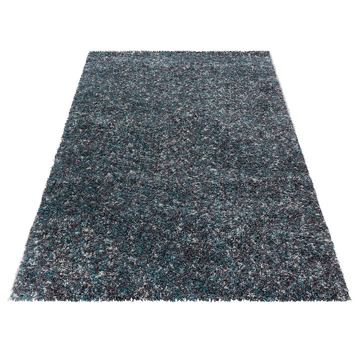 Hoogpolig vloerkleed - Enjoy Blauw - 1
