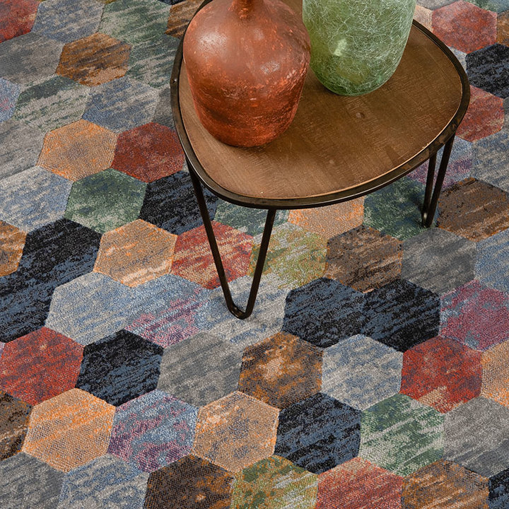 Modern Vloerkleed - Amado Multicolor 2626 - 1