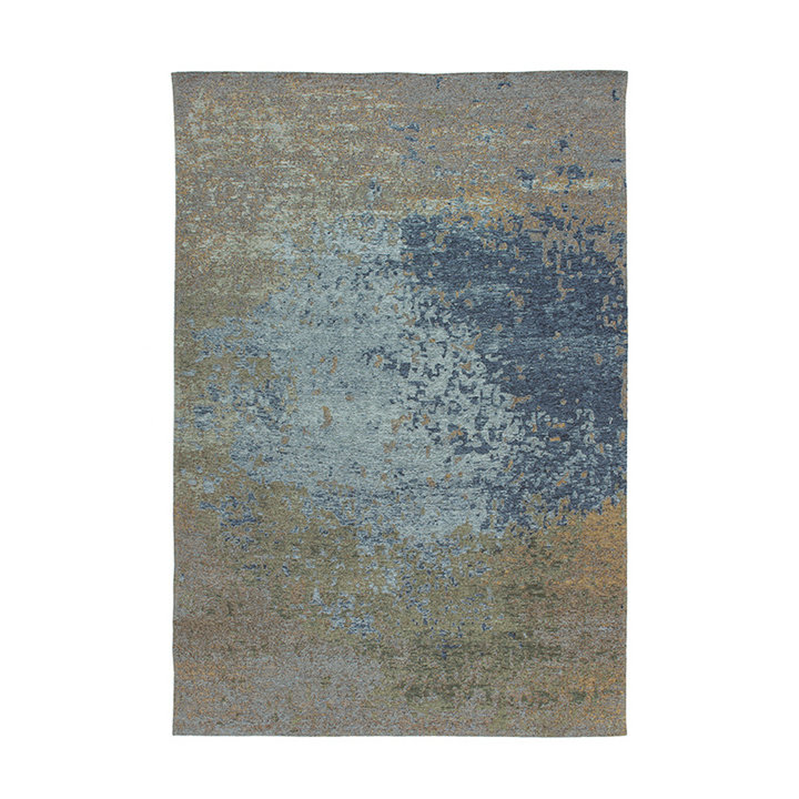 Modern vloerkleed - Bright 100 Multi Blauw