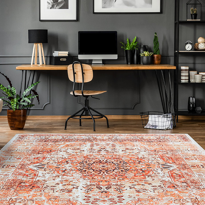 Vintage vloerkleed - Gala 1000 Oranje Beige