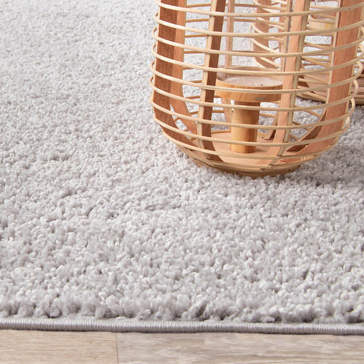 Hoogpolig vloerkleed - Lofty Licht Grijs - 4
