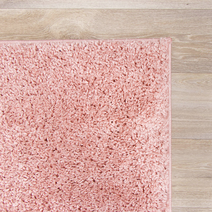 Hoogpolig vloerkleed - Lofty Roze - 5