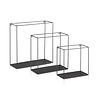 Metalen wandrek - Gerona 3/set