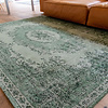 Vintage vloerkleed - Palazzo 9142 Groen