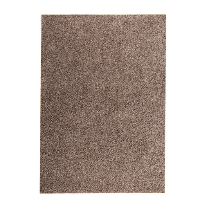 Hoogpolig vloerkleed - Solid Taupe - 1