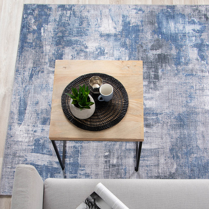 Modern vloerkleed - Strength Blauw  - 4