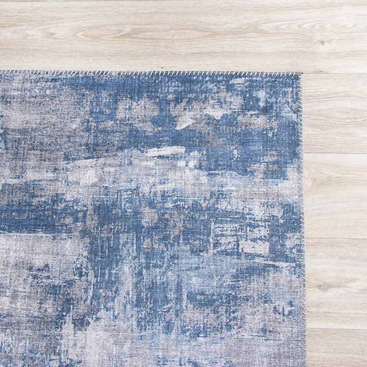 Modern vloerkleed - Strength Blauw  - 5