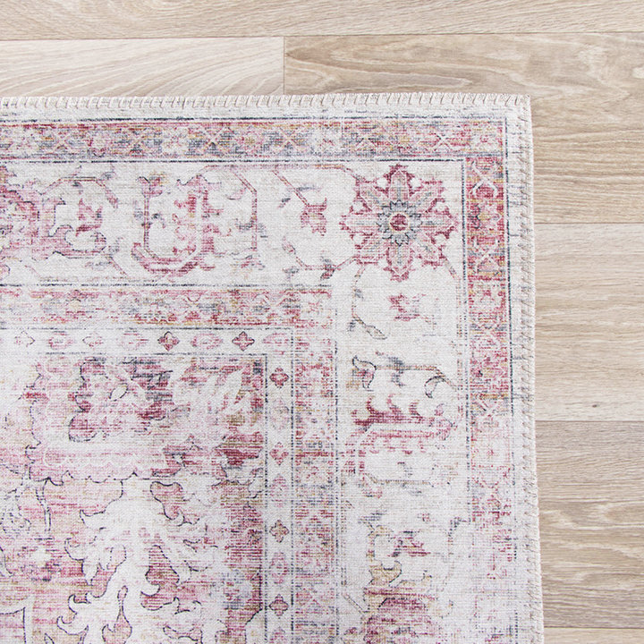 Vintage vloerkleed - Lago Rood/Roze - 4