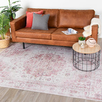 Vintage vloerkleed - Lago Rood Roze