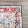 Vintage vloerkleed - Azara Blauw Rood