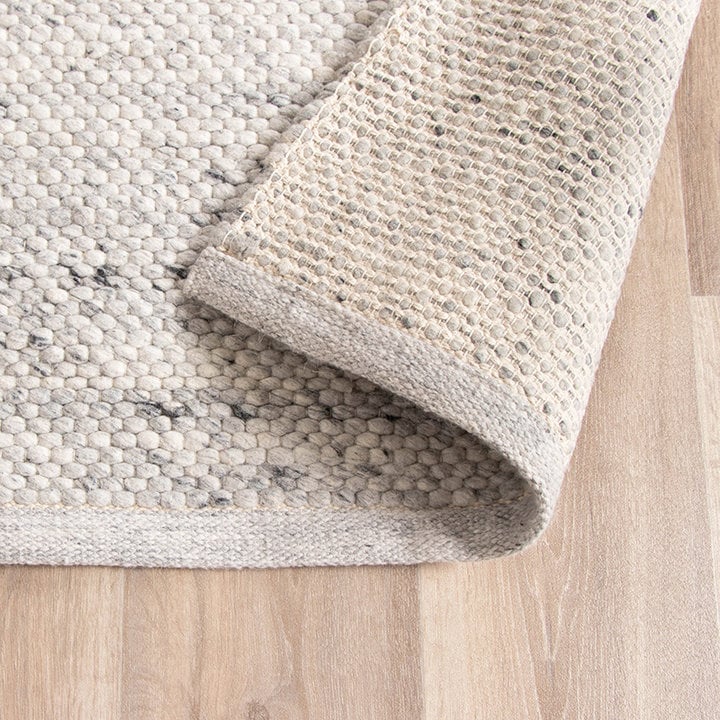Wollen vloerkleed - Feline Grijs/Gemeleerd - 6