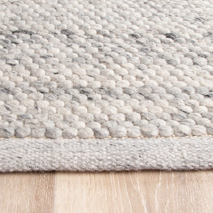 Wollen vloerkleed - Feline Grijs/Gemeleerd - 7