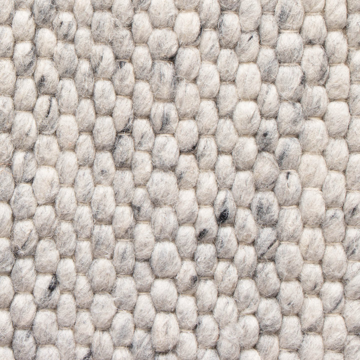 Wollen vloerkleed - Feline Grijs/Gemeleerd - 4