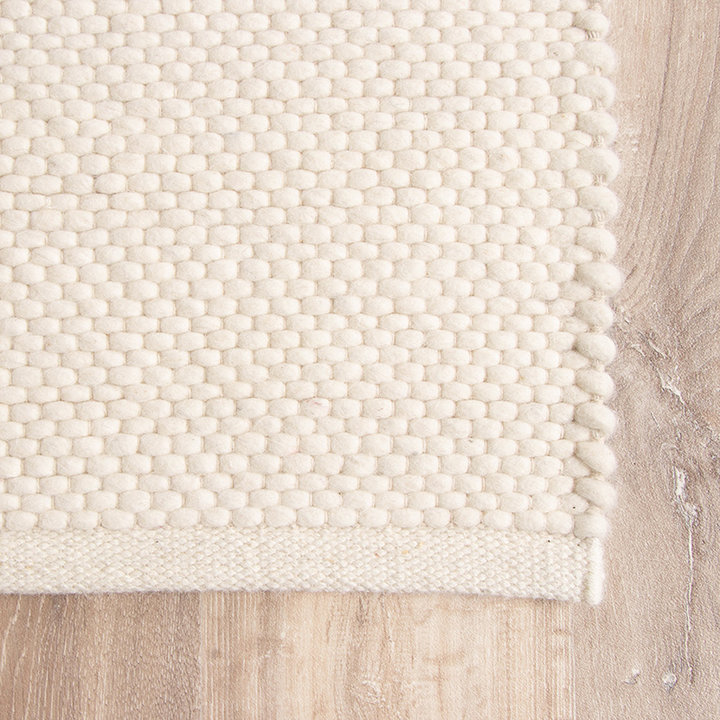 Wollen vloerkleed - Feline Wit - 4