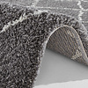 Hoogpolig vloerkleed - Allure Hash Antraciet