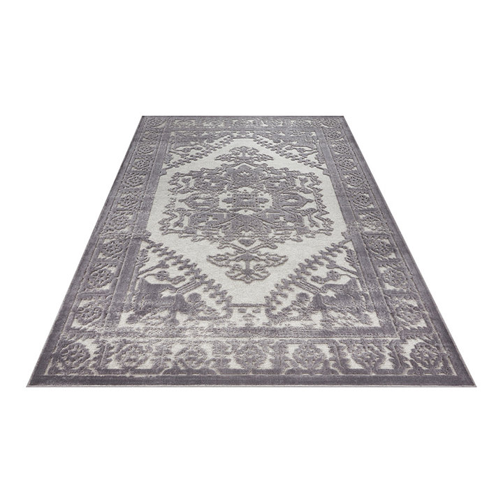Vintage Vloerkleed  - Creative Vilaine Grijs/Zilver - 2