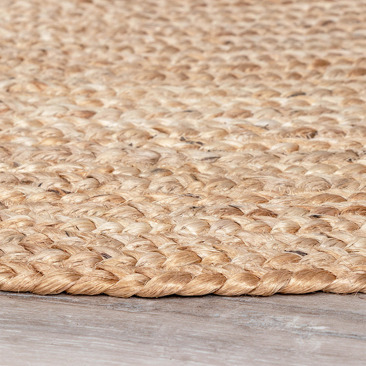 Jute vloerkleed - Fair Rond Naturel  - 6