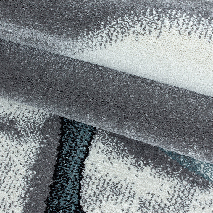 Kindervloerkleed - Bambi Dino Blauw - 4