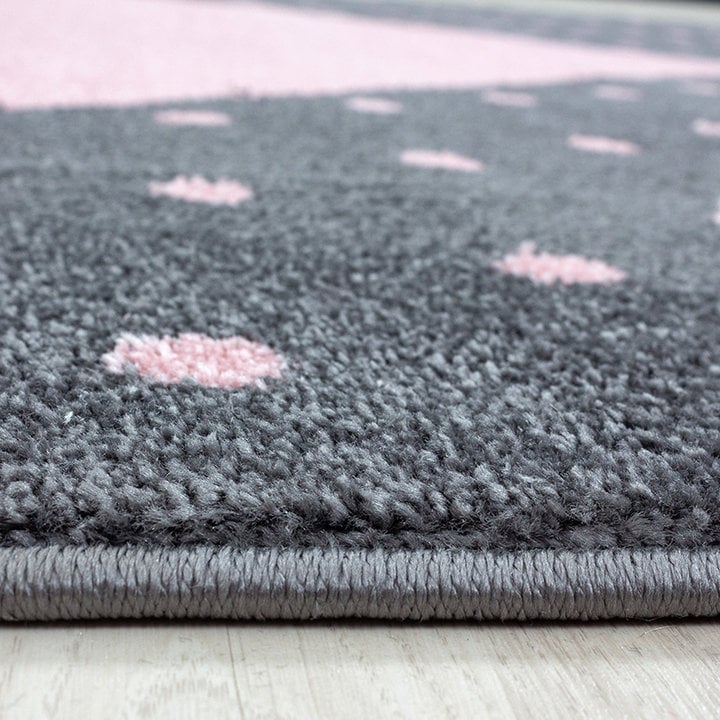 Kindervloerkleed - Bambi Hart Roze - 2