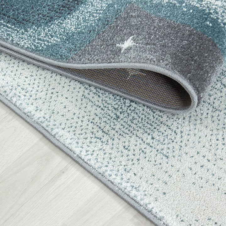 Kindervloerkleed - Bambi Beer Blauw - 5