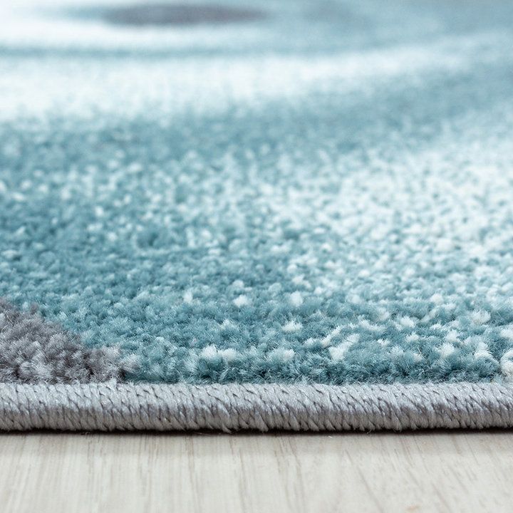 Kindervloerkleed - Bambi Beer Blauw - 2