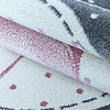 Rond Kindervloerkleed - Amber Flamingo Roze