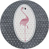 Rond Kindervloerkleed - Amber Flamingo Roze - thumbnail