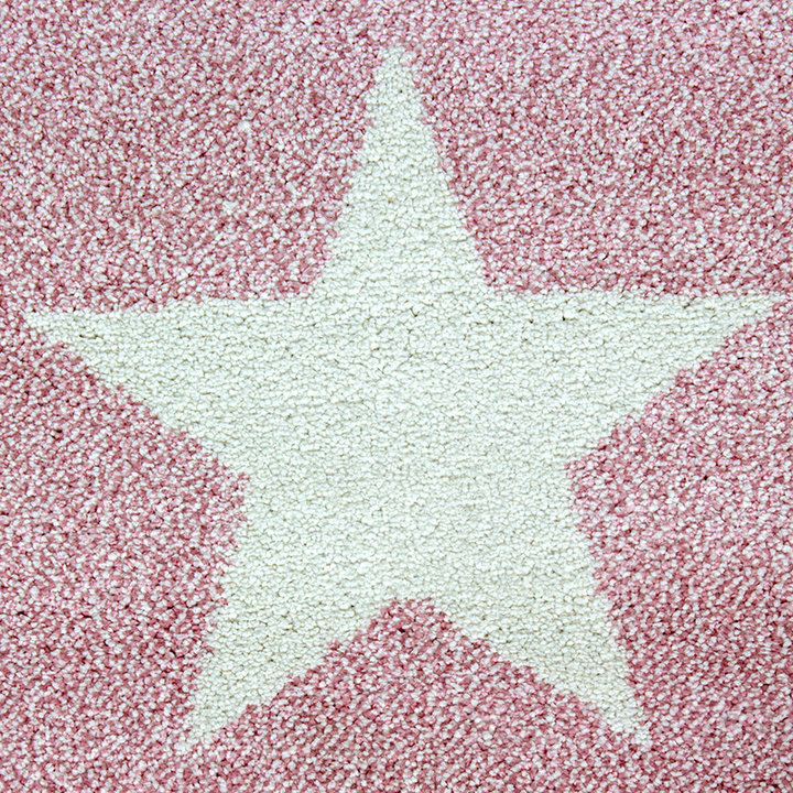 Rond Kindervloerkleed - Ava Multi/Roze - 1