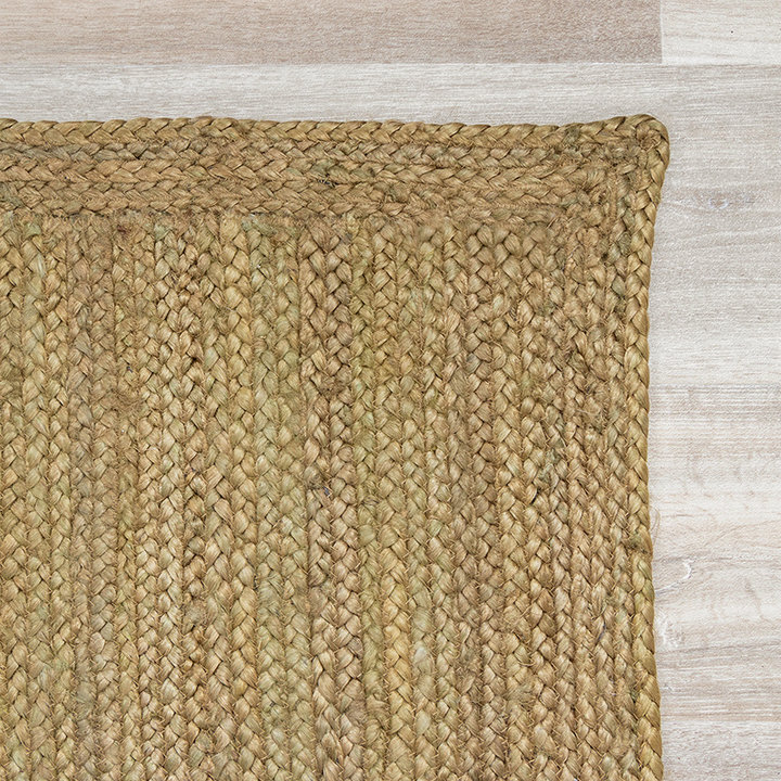 Jute vloerkleed - Fair Groen - 3