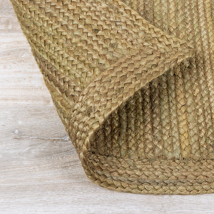 Jute vloerkleed - Fair Groen - 4