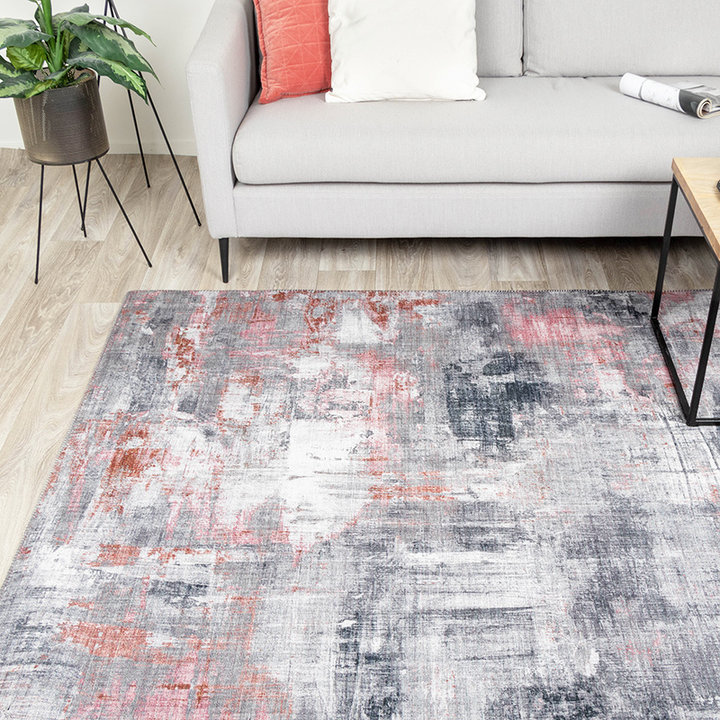 Modern vloerkleed - Strength Rood/Roze - 3