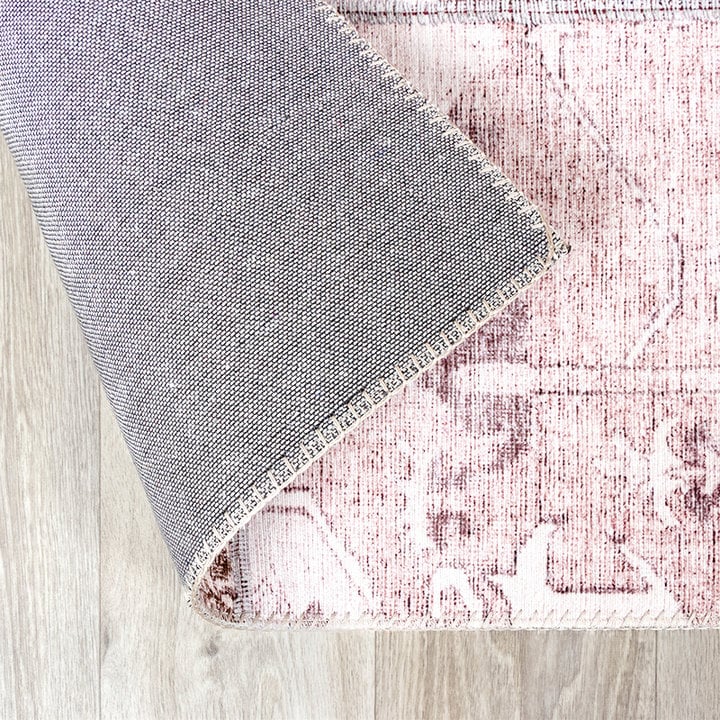 Patchwork vloerkleed - Lago Rood/Roze - 6