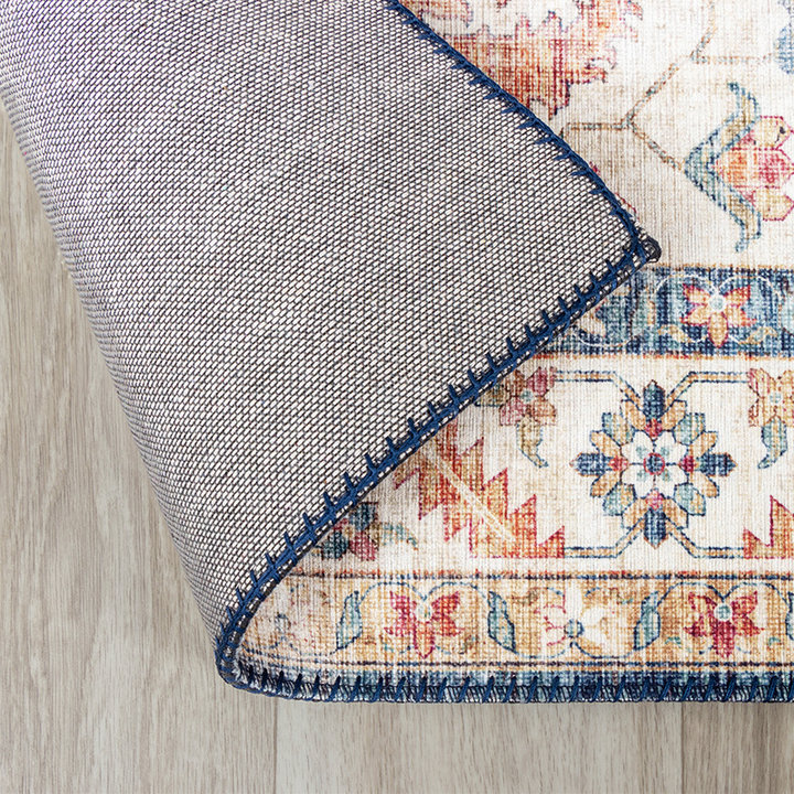 Vintage vloerkleed - Azara Persia Lichtblauw - 5