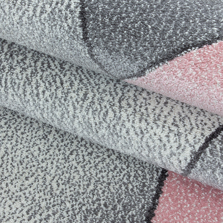 Modern Vloerkleed - Brick Roze 1120 - 4