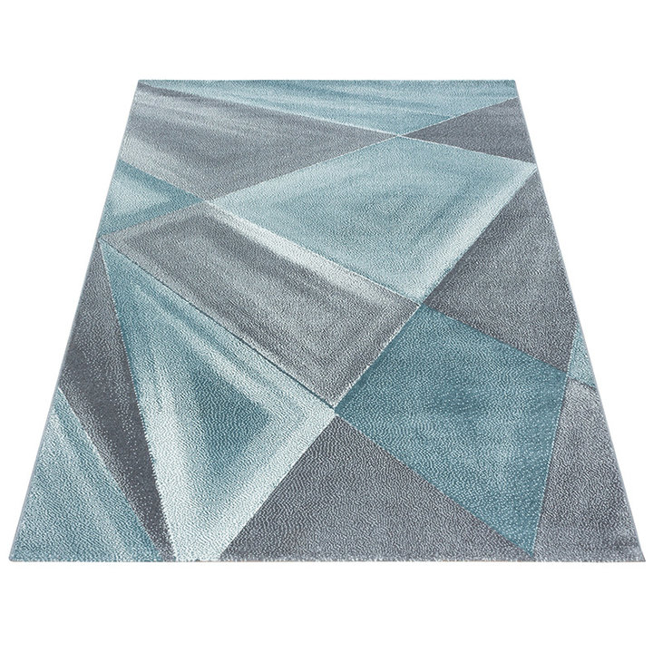 Modern Vloerkleed - Brick Blauw 1130 - 1