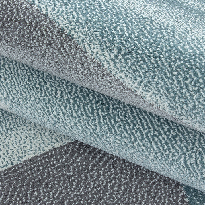 Modern Vloerkleed - Brick Blauw 1130 - 4