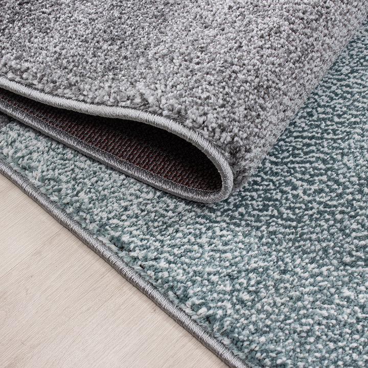 Modern vloerkleed - Lucca Blauw 1810 - 4