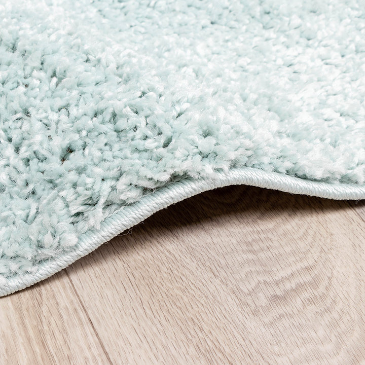 Hoogpolig vloerkleed - Lofty Lichtblauw - 3