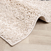  Hoogpolig vloerkleed - Sensa Square Creme/Zwart
