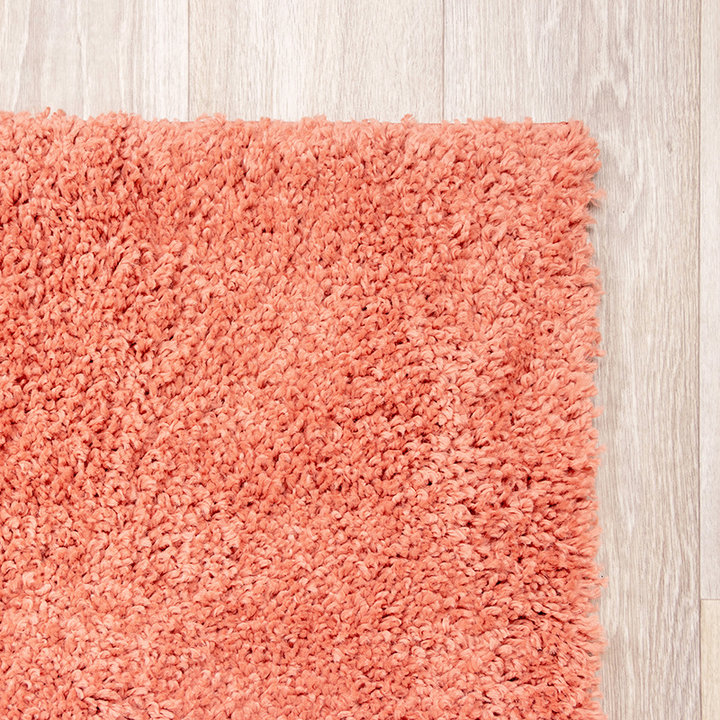 Hoogpolig vloerkleed - Lofty Perzik Roze - 5