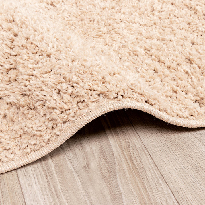 Hoogpolig vloerkleed - Lofty Beige - 3