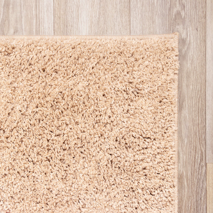 Hoogpolig vloerkleed - Lofty Beige - 5