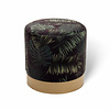 Velvet poef – Beau Deluxe Palmblad