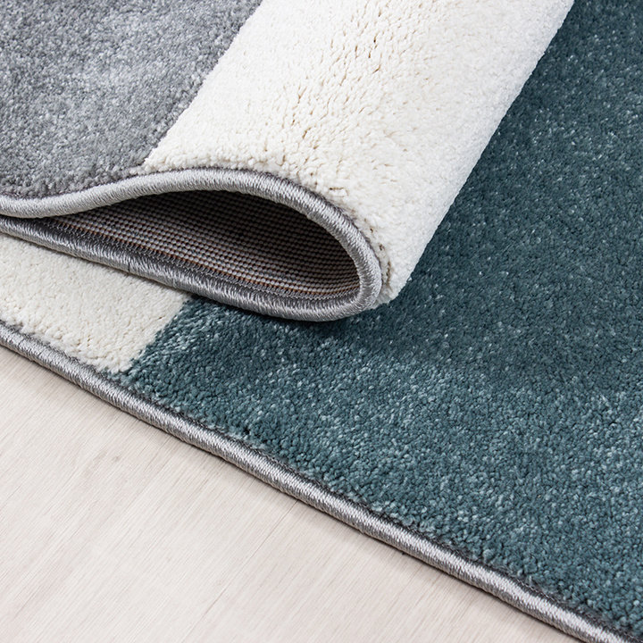 Moderne Loper - Tetris Blauw 1310 - 3